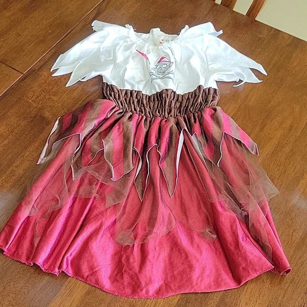 ● Girl's Halloween Pirate Costume - Picture 5 of 13